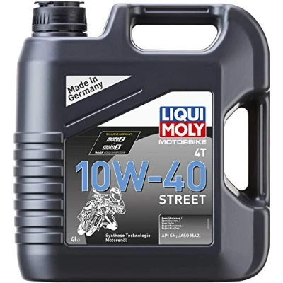 Imagen de LIQUI MOLY Motorbike 4T 10W 40 Street 4 L Aceite de tiempos motocicleta 1243
