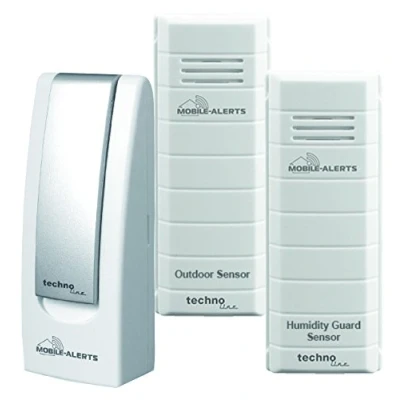 Imagen de Technoline MA 10012 Juego de sensores adicionales para el Sistema Mobile Alerts, Plástico, Blanco