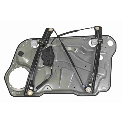 Imagen de VAICO Elevalunas Original calidad de Delante, izquierda eléctrico con placa soldada soporte base para vehíc. volante a la V10