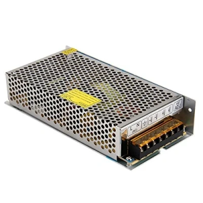 Imagen de OYYTRAFO Transformador CC 12V 15A 180W, fuente de alimentación conmutada, para tiras LED, impresoras 3D y otros dispositivos con