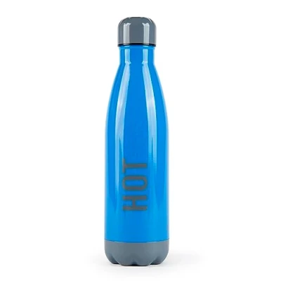 Imagen de Excelsa Hot/Cold Botella Térmica, 50 cl., Azul, Acero Inoxidable