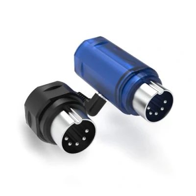 Imagen de CME WIDI Master Blue Limited Edition Adaptador MIDI Bluetooth a DIN de 5 patillas Latencia ultrabaja 3 ms Avanzado inalámbrico para sintetizador EWI Keytar Pedalboard