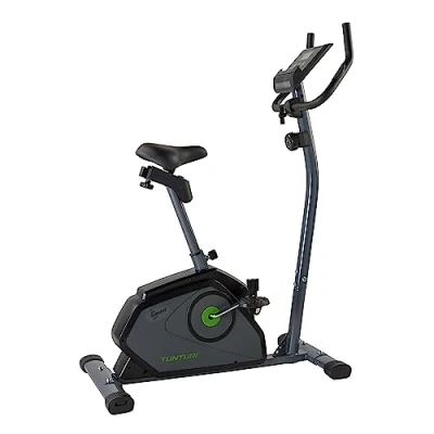 Imagen de Tunturi Cardio Fit B40 Bicicleta estatica/Bici estatica/Bicicleta Fija/con Baja Entrada, computadora de Entrenamiento y medidor Pulso