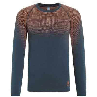 Imagen de Odlo Bl Top Crew Neck L/S Performance Light E Undershirt, Negro, Extra Large para Hombre