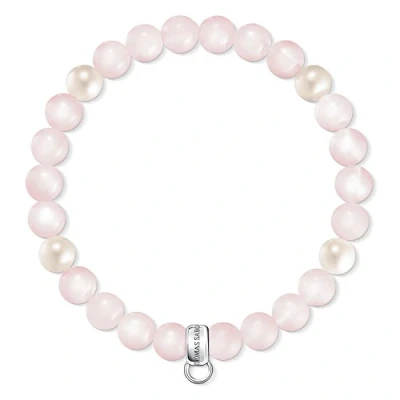 Imagen de Thomas Sabo Pulsera con dijes rosa de plata ley 925 X0222 469 9 L16.5