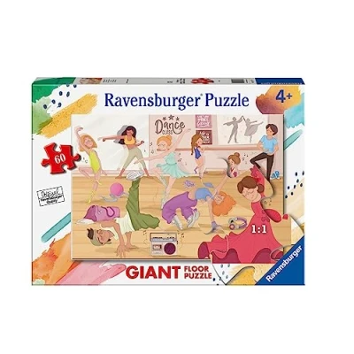 Imagen de Ravensburger Puzzle Hola de baile, Colección 60 Giant Suelo, Piezas, para Niños, Edad Recomendada 4+ Años