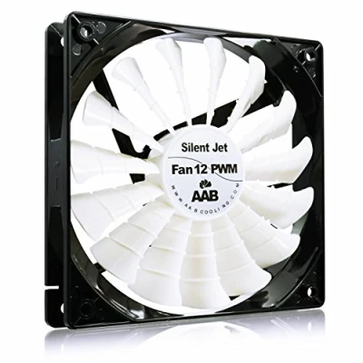 Imagen de AABCOOLING Silent Jet Fan 12 PWM Un Silencioso y Muy Efectivo Ventilador 120mm, PC, Laptop, 12cm, Cooler, 170 m3/h, 400 1600 RPM 8,9 20,9 dB(A)