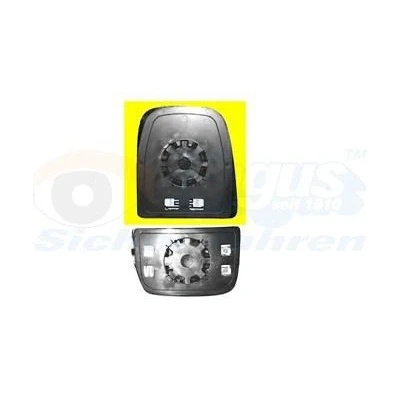 Imagen de VAN WEZEL 2815837 Cristal de Espejo izquierda parte superior IVECO: Daily 4 Kasten/Kombi, 4, V Furgón / Familiar