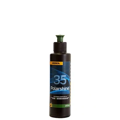 Imagen de MIRKA, Polarshine 35, 250 ml, Abrillantador Grueso Profesional, Sin Silicona
