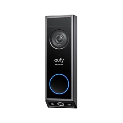 Imagen de eufy Security Video Doorbell E340, cámara Doble con Sistema de Control entregas, 2K Full HD y visión Nocturna a Color, Almacenamiento Local Ampliable hasta 128 GB, sin cuotas mensuales