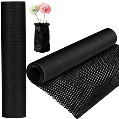 Imagen de Rollo de papel panal abeja, relleno vacío para paquetes, mudanzas, envíos, rompibles, 30 cm x 15 m