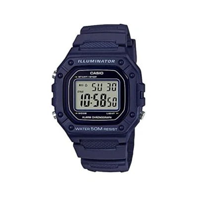 Imagen de Casio Reloj Digital para Hombre de Cuarzo con Correa en Resina W 218H 2AVEF