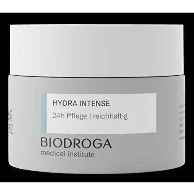 Imagen de Biodroga Hydra Intense Rico Cuidado 24h 50ml Crema facial con ácido hialurónico Face Moisture Boost