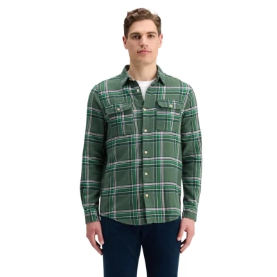 Imagen de Camisa Scotch Soda Cuadros Franela Azul L