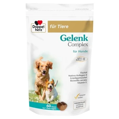 Imagen de Doppelherz Complejo Articular para Perros con ácidos grasos Omega 3 Esenciales + Vitamina E 60 masticables