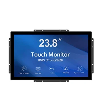 Imagen de GreenTouch Monitor de Pantalla táctil PCAP Marco Abierto 23,8 Pulgadas y 10 Puntos Industrial 16:9 TFT LCD