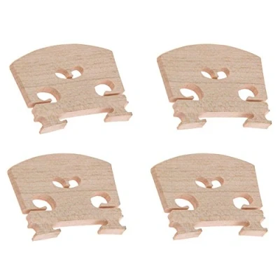 Imagen de FURREN Partes de violin puente 4pc 4/4 piezas arce, 4