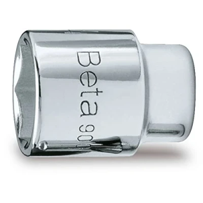 Imagen de Beta 900K 10 Llaves de vaso con cuadrado hembra 1/4&quot;, boca hexagonal, cromadas