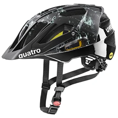 Imagen de Uvex Quatro CC MIPS Casco de Bicicleta, Unisex Adult, Black Jade Matt, 56 61 cm