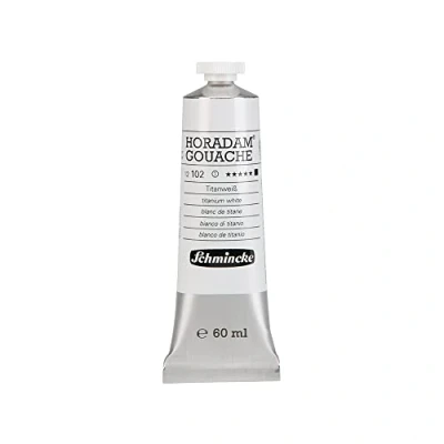 Imagen de Schmincke Horadam Gouache 60 ml Blanco titanio 03 12 102 011