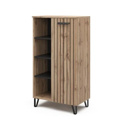 Imagen de Vicco Aparador Amber, Marrón, 60.2 x 110 cm con 1 Puerta