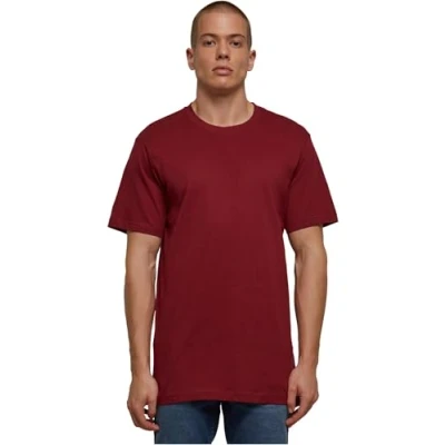 Imagen de Build Your Brand Basic Round Neck T Shirt Camiseta, Burgundy, XXL para Hombre