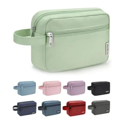Imagen de MOCOCITO Neceser para Viaje Hombre Mujer de Aseo Bolsa Gimnasio (Verde Menta)