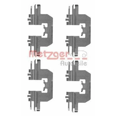 Imagen de METZGER 109 1724 Kit de accesorios, pastillas frenos