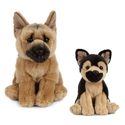 Imagen de Nature AN487 Living Peluche para perro y cachorro, Color black &amp; brown, paquete (Keycraft , color/modelo surtido