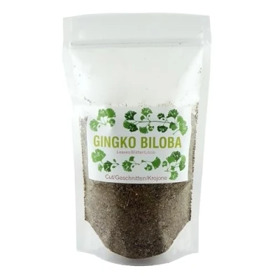 Imagen de té de hojas sueltas Ginkgo biloba HerbaNordPol, hierbas 500 g
