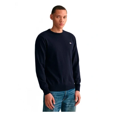 Imagen de Jersey Fino Gant Lambswool Azul Marino M