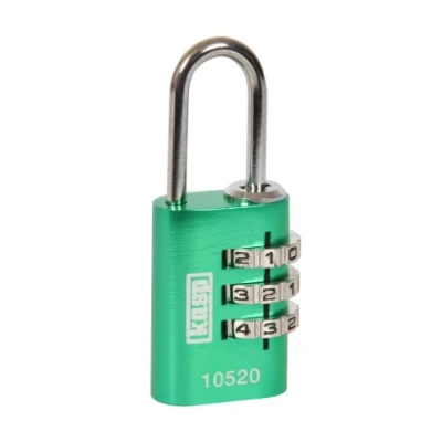Imagen de Kasp K10520GRED Candado de combinación, aluminio, 20 mm, verde