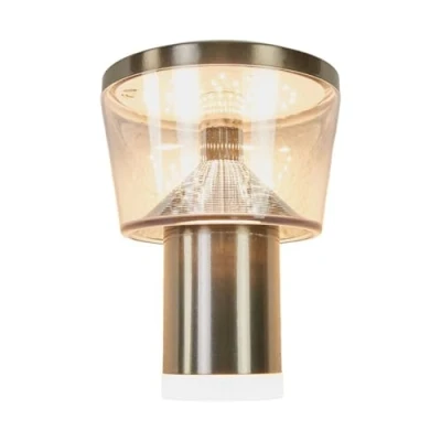 Imagen de LED lámpara de pared exterior &#039;Antje&#039; (Moderno) en Gris hecho Plástico (1 llama,) Lindby para exterior/fachada, casa, terraza y balcón