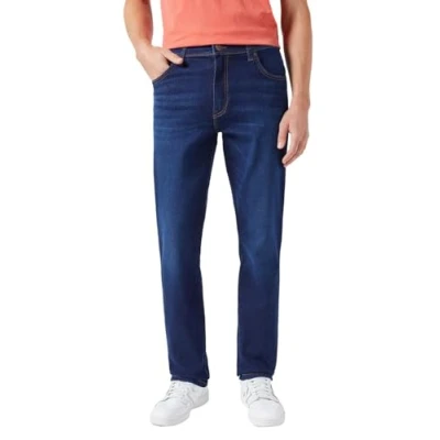 Imagen de Wrangler Texas Slim Vaqueros para Hombre, Night Shade, 44W / 34L