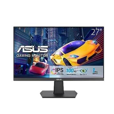 Imagen de ASUS Monitor VA27EHF Eye Care Gaming 27&quot; (IPS, Full HD, sin marcos, 100 Hz, sincronización adaptativa, MPRT de 1 ms, HDMI, luz azul baja, parpadeos, montaje en pared)