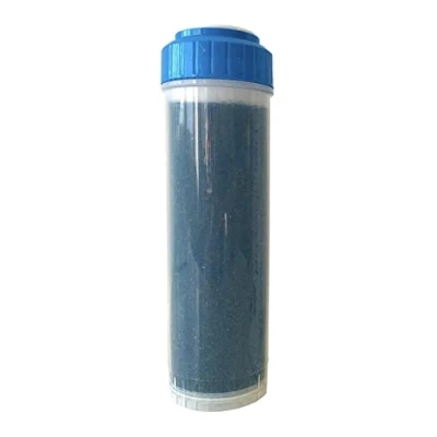 Imagen de Aqua Medic RO Resin Cartucho de resina desmineralizante para sistema ósmosis inversa Platinum Line Plus con indicador color