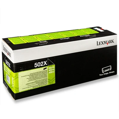 Imagen de Tóner Negro Extra Alto Rendimiento Lexmark 502x (10000 Pag) / Corporativo 50f2x0e