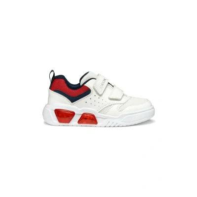 Imagen de Geox Zapatos de bebé para niños, Talla: 33, White red