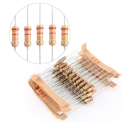 Imagen de 1000 unids 100 valores diferentes 1 / 2W1 10M ohmios de película carbono Surtido Kit componentes electrónicos