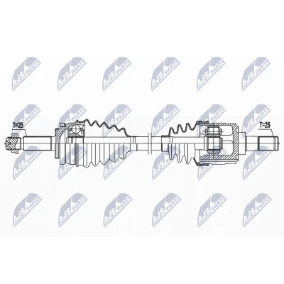 Imagen de Semi eje NTY NPW HY 618