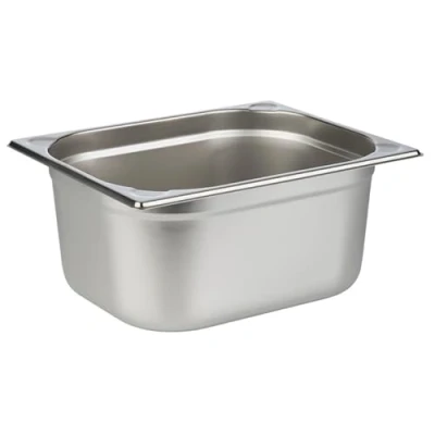 Imagen de APS 81206 contenedor GN 1/2, gastronorm de acero inoxidable/dimensiones 265 x 325 mm/altura 150 mm/volumen 8,75 litros