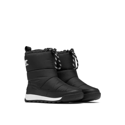 Imagen de Sorel Childrens Whitney II PLUS Puffy WP Unisex Botas para la nieve niños, Talla: 31, Black/sea salt Zapatos