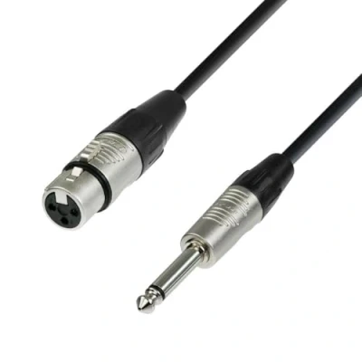 Imagen de Adam Hall Cables 4 STAR MFP 0600 Cable de Micro REAN XLR hembra a Jack 6,3 mm mono 6 m