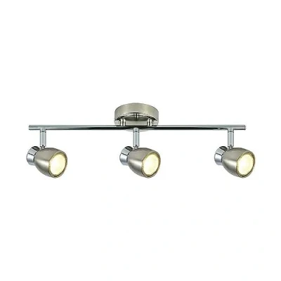 Imagen de FABRILAMP AKUNADECOR Iluminacion Para Baño Chacho 3 Focos Niquel cromo