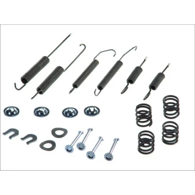 Imagen de QUICK BRAKE 105 0718 Juego de accesorios, zapatas freno NISSAN: 100NX
