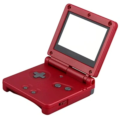 Imagen de OSTENT Reemplazo de Cubierta Carcasa Completa para Nintendo GBA SP Gameboy Advance Color Rojo