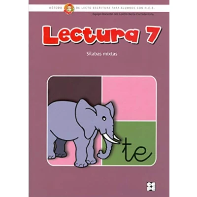 Imagen de Método de lectura PIPE. 7: lectoescritura para alumnos con N.E.E. (Método PIPE y escritura del Centro María Corredentora)