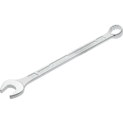 Imagen de Hazet llave combinada 600N 21 cromada, Cabeza de acodada a 15grados Salida: hexágono doble externo, anchura entre planos: mm, eje con perfil extra resistente T