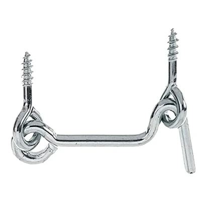 Imagen de Alberts 204433 gancho para tormentas, con cantoneras u ojales, galvanizado azul, longitud 50 mm, Ø 3 mm