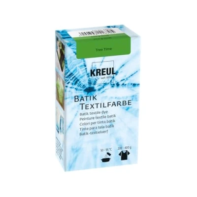 Imagen de KREUL 98532 Tinte Tree Time, 70 g, Polvo de Color para Batik y teñido Textiles, Green